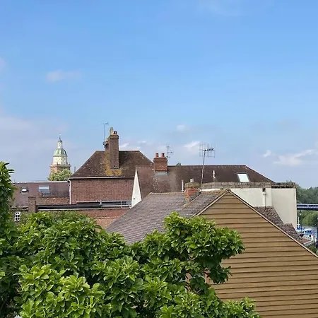 Malt House Cottage With River Severn View Balcony Upton upon Severn Exterior photo